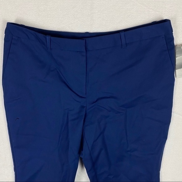 Covington Blue‎ Stretch Cotton Slim Straight Pant - Picture 3 of 8